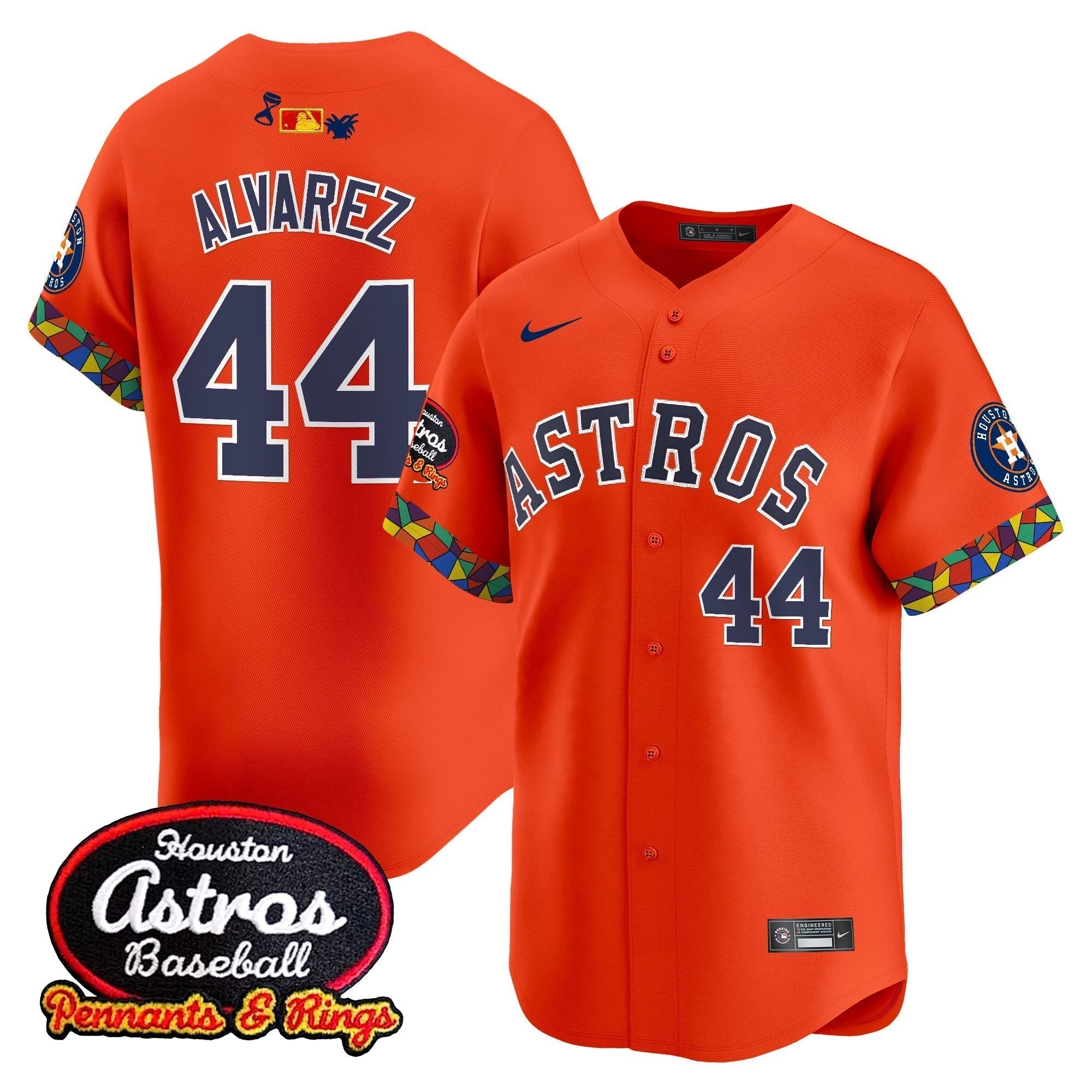 HOU x El Tiempo Cantina Vapor Premier Limited Jersey - All Stitched
