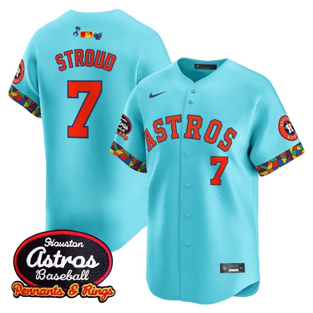 HOU x El Tiempo Cantina Vapor Premier Limited Men Jersey - All Stitched