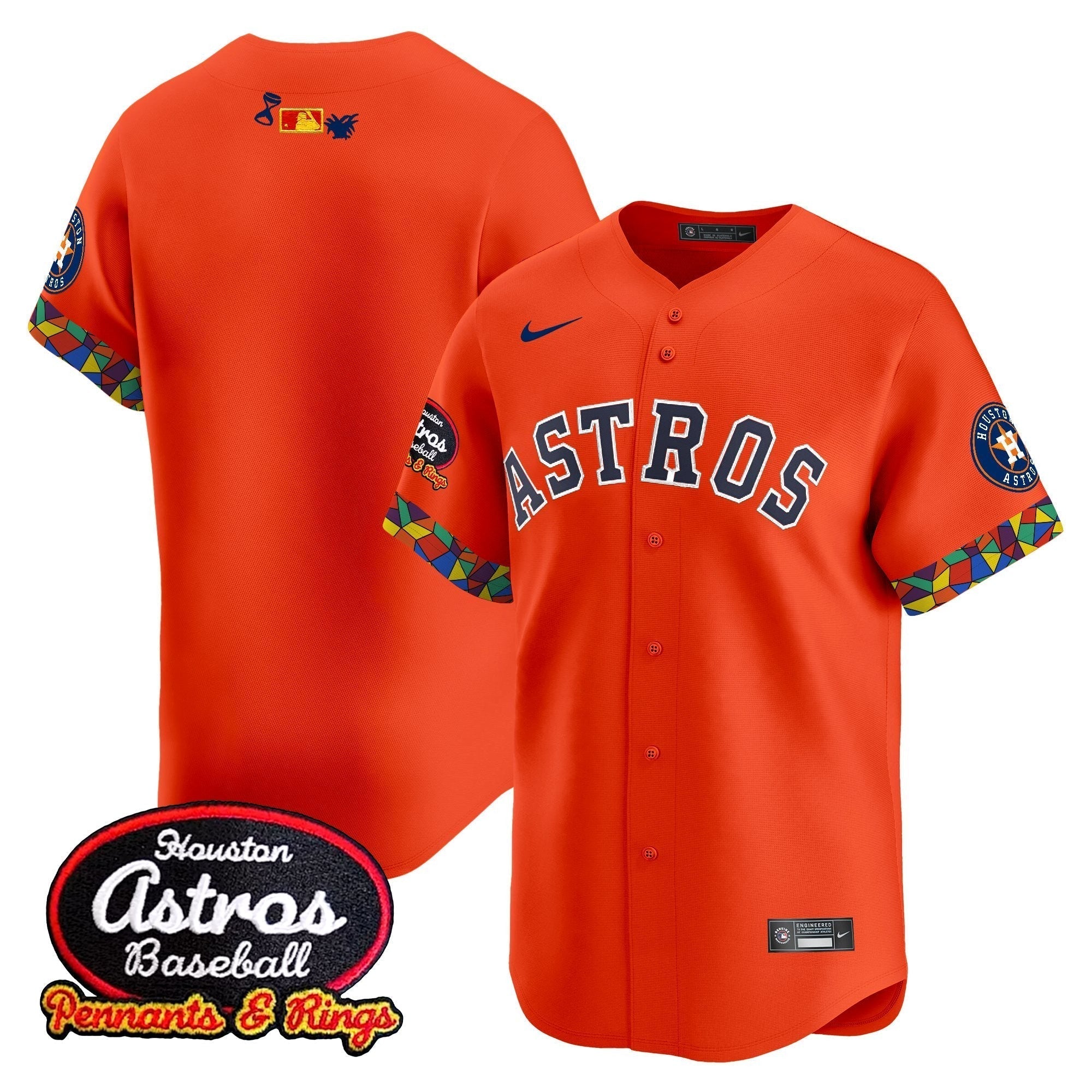 HOU x El Tiempo Cantina Vapor Premier Limited Jersey - All Stitched