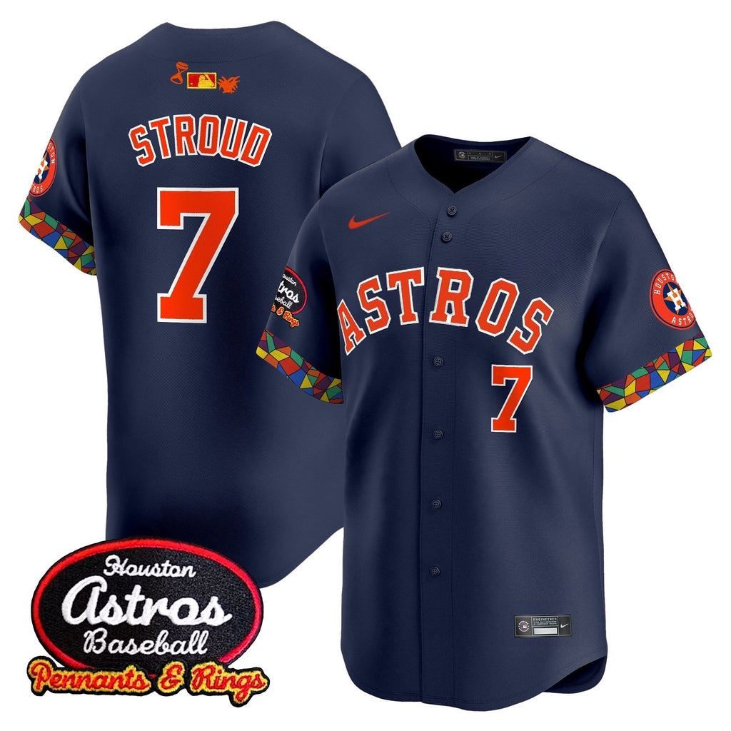 HOU x El Tiempo Cantina Vapor Premier Limited Jersey - All Stitched