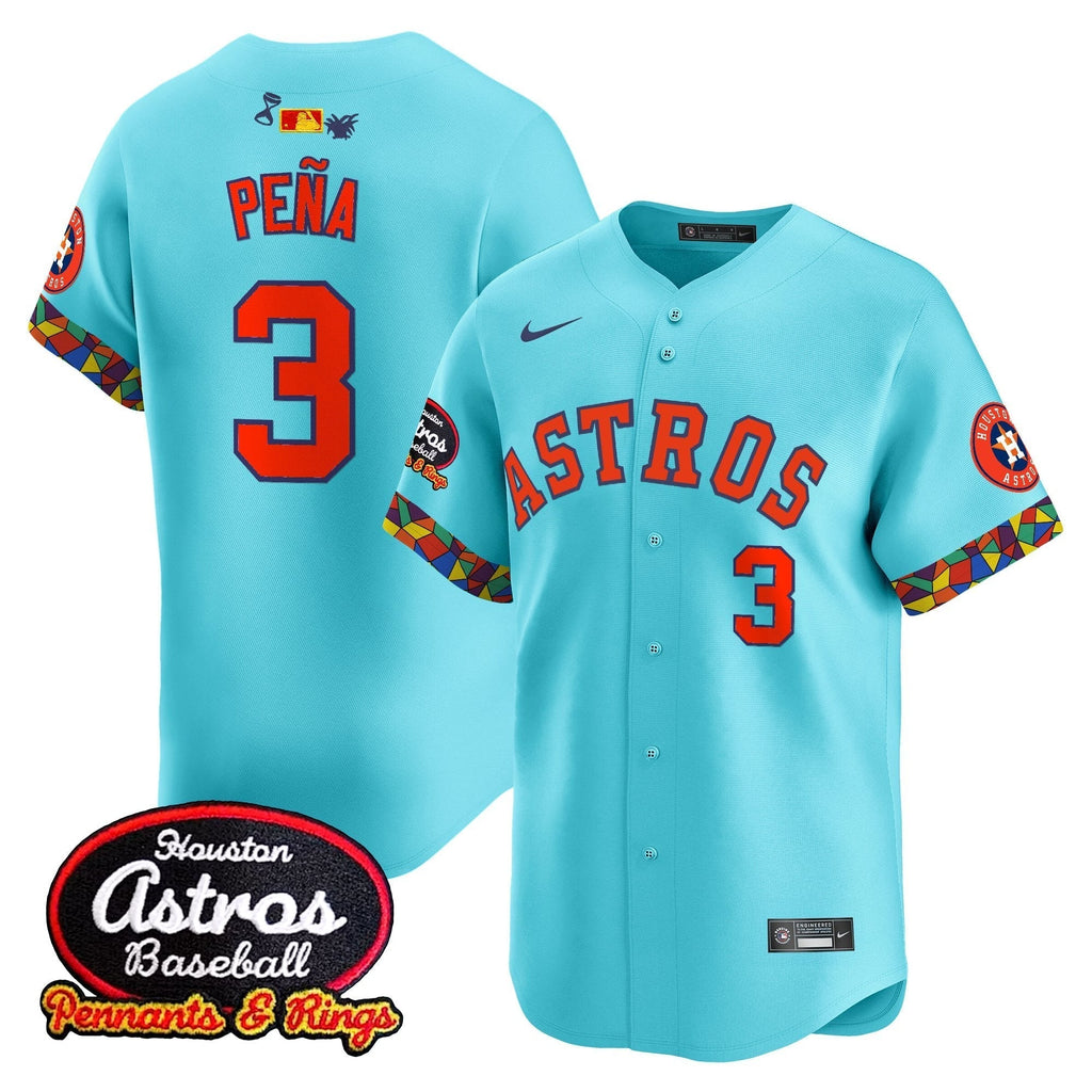 HOU x El Tiempo Cantina Vapor Premier Limited Men Jersey - All Stitched