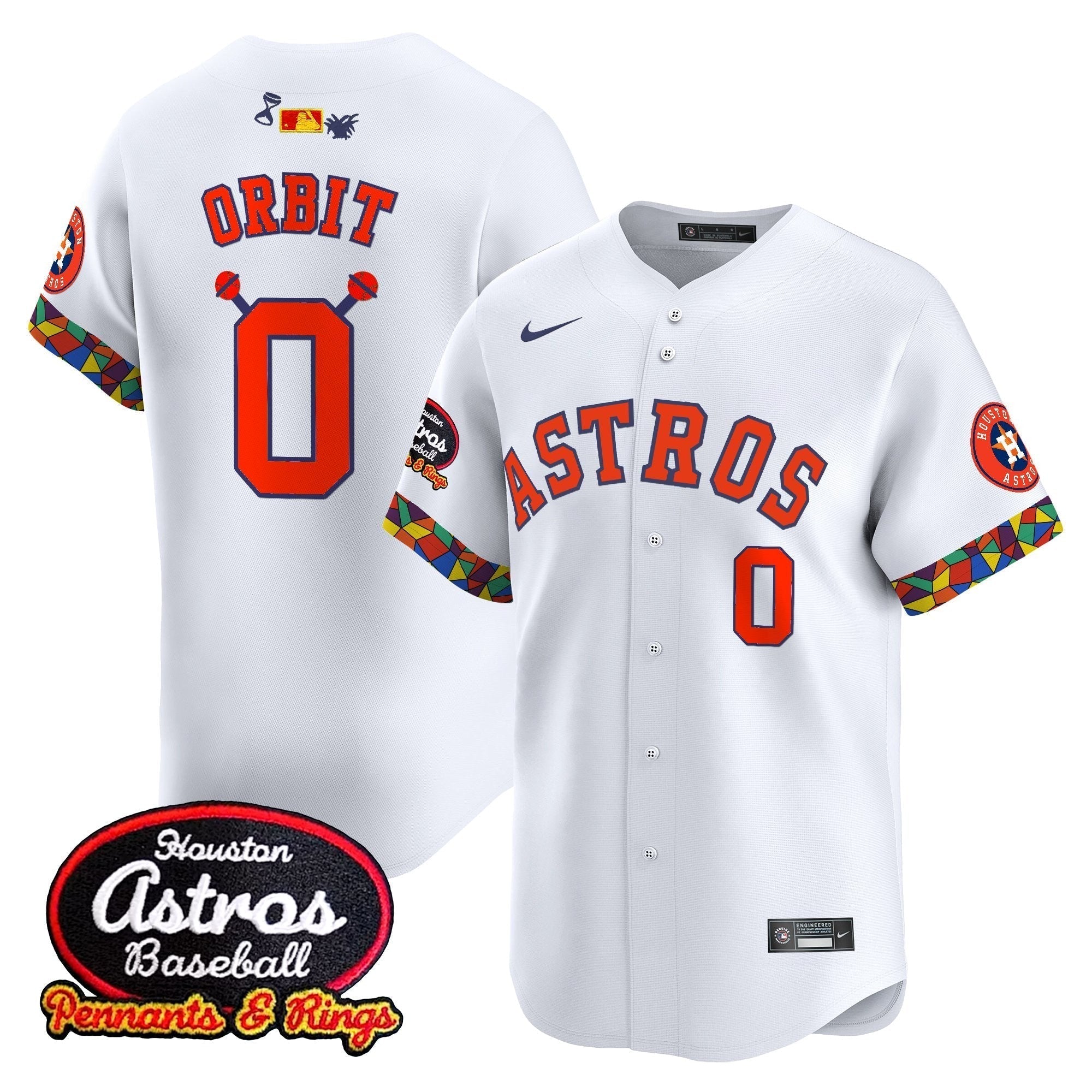 HOU x El Tiempo Cantina Vapor Premier Limited Jersey - All Stitched