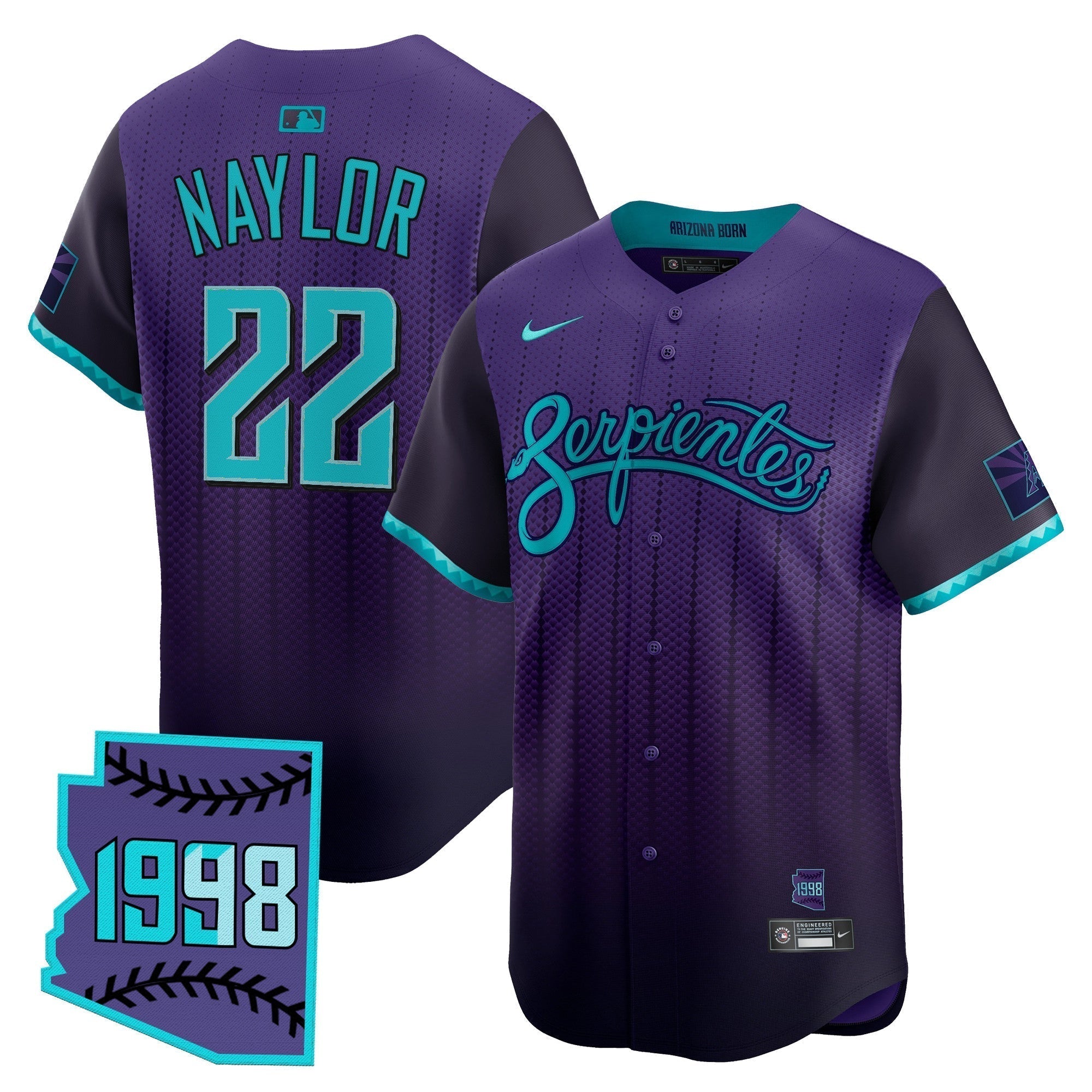 ARI 2025 City Connect Vapor Premier Limited Jersey V2 - Stitched