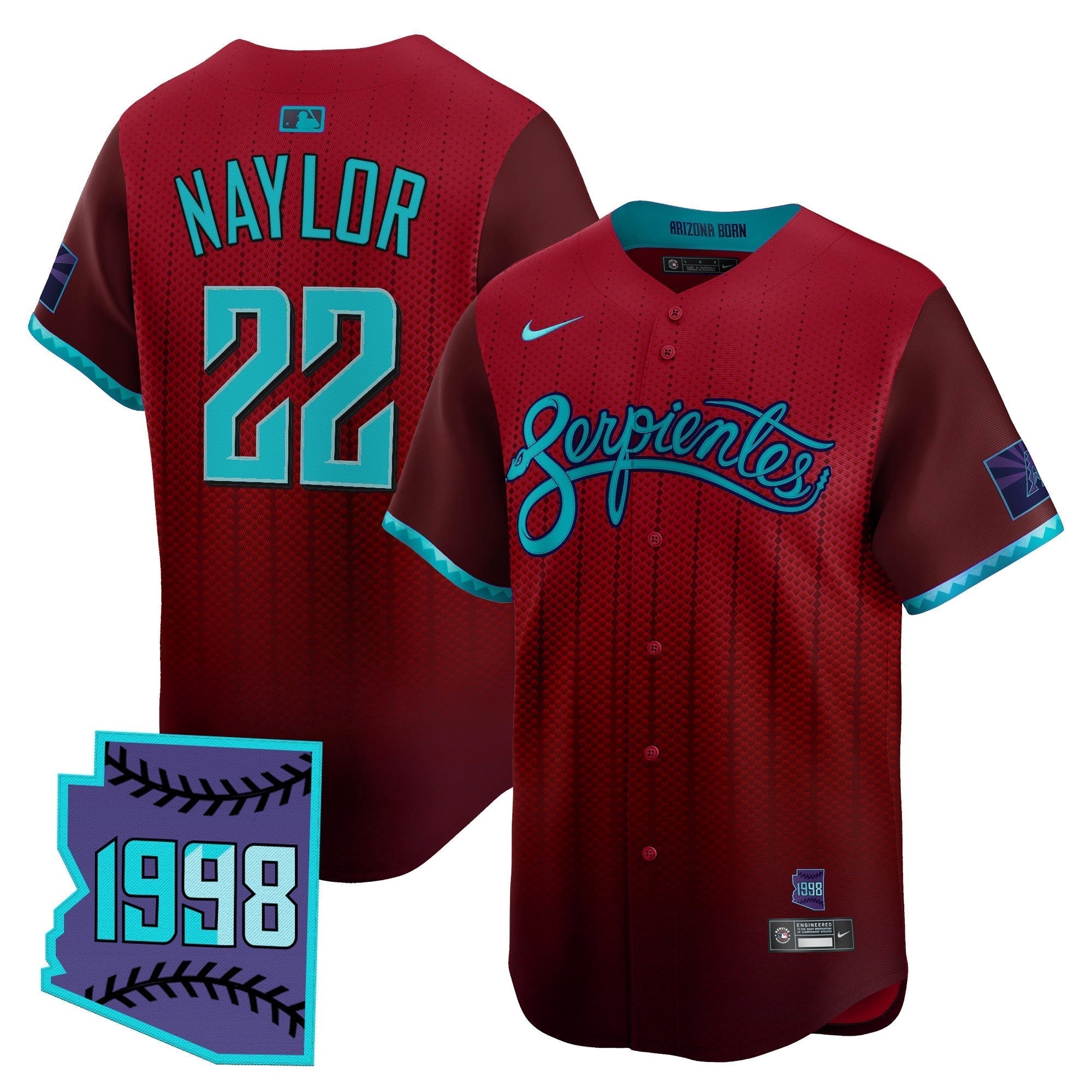 ARI 2025 City Connect Vapor Premier Limited Jersey V2 - Stitched