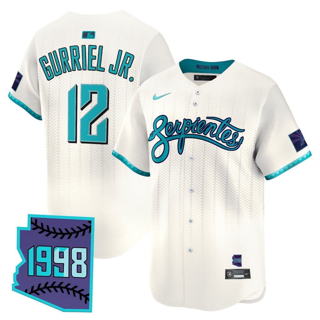 ARI 2025 City Connect Vapor Premier Limited Jersey V2 - Stitched