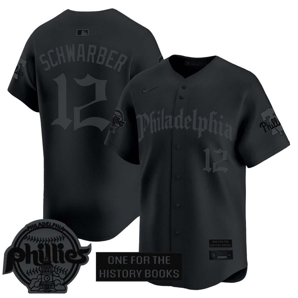 Phillies 'Retro Newspaper Edition' Vapor Premier Limited Jersey - All Stitched