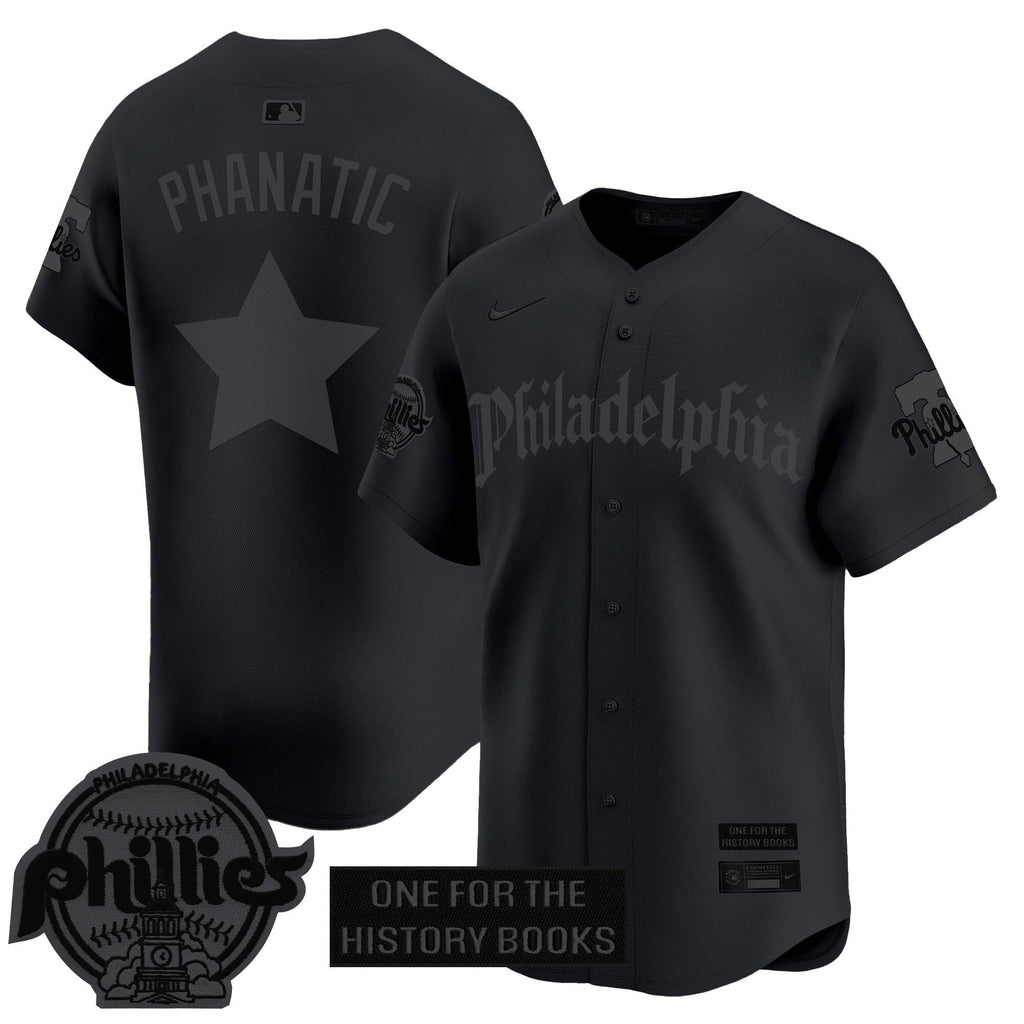 Phillies 'Retro Newspaper Edition' Vapor Premier Limited Jersey - All Stitched