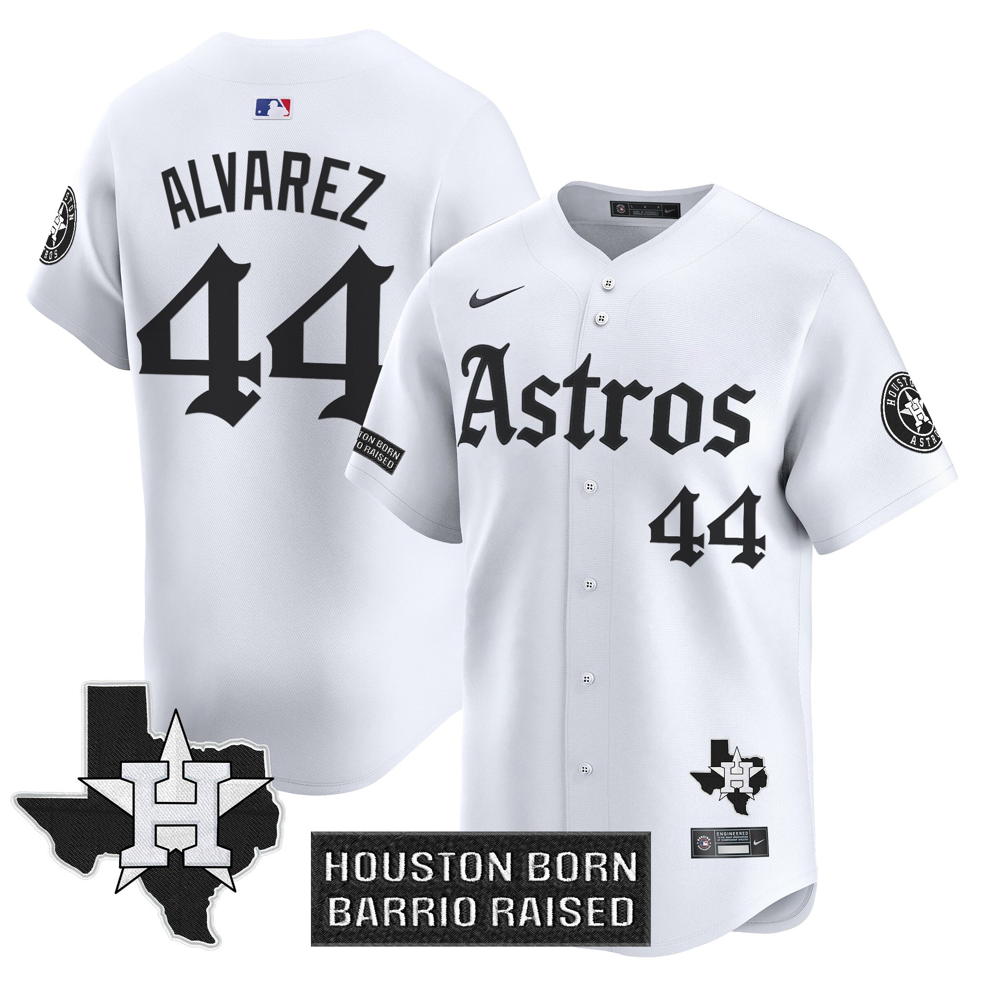 HOU 'Gothic Edition' Vapor Premier Limited Jersey - All Stitched