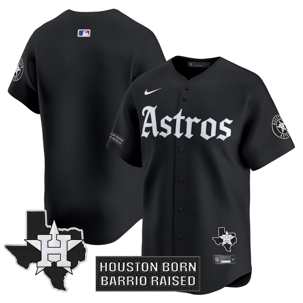 HOU 'Gothic Edition' Vapor Premier Limited Men Jersey - All Stitched