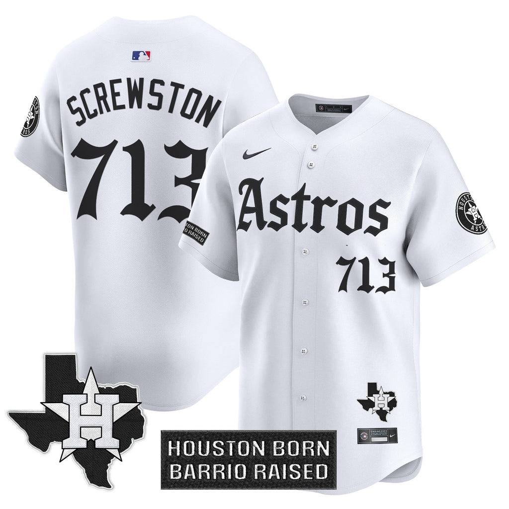 HOU 'Gothic Edition' Vapor Premier Limited Jersey - All Stitched