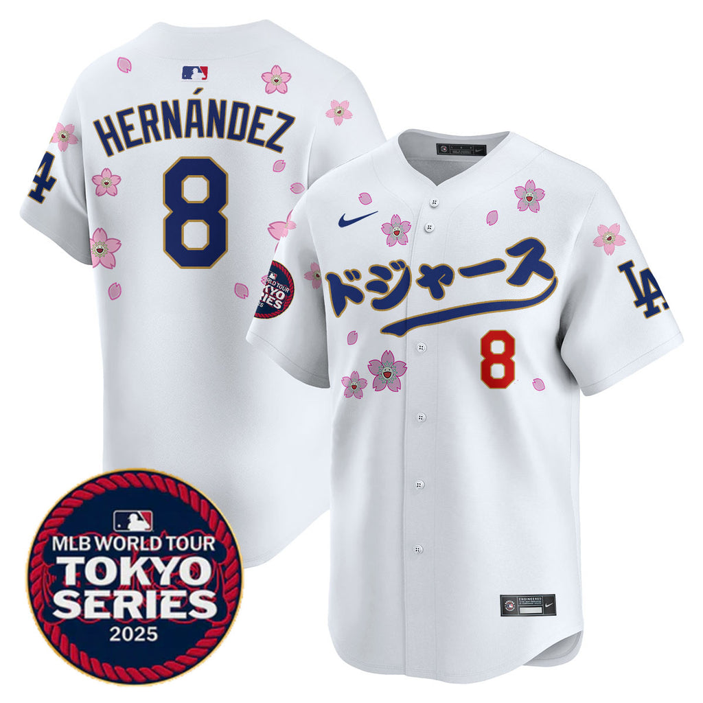 Men's Los Angeles Dodgers Tokyo Series 2025 Vapor Limited Jersey N6 - Stitched