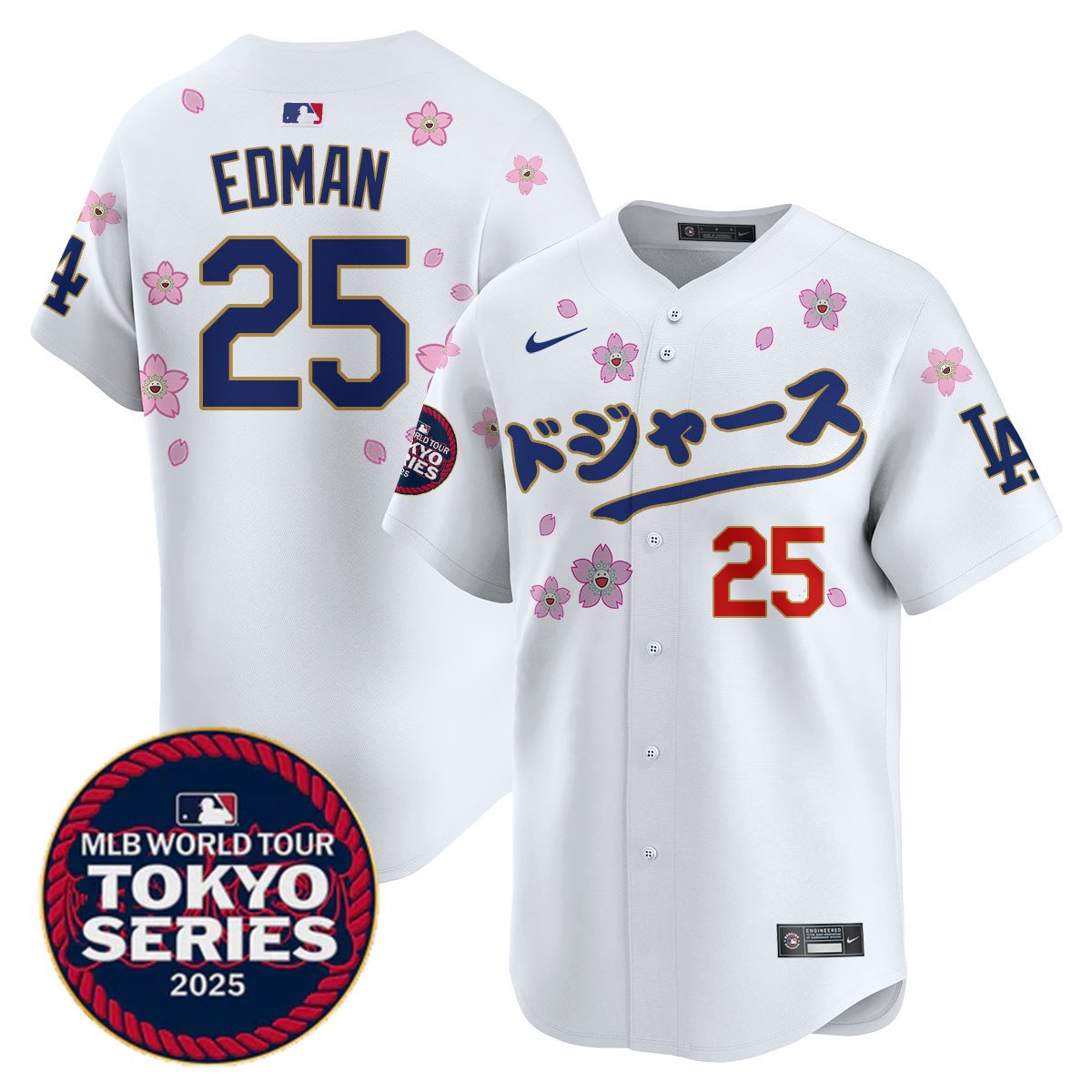 LAD Tokyo Series 2025 Vapor Limited Jersey N6 - Stitched