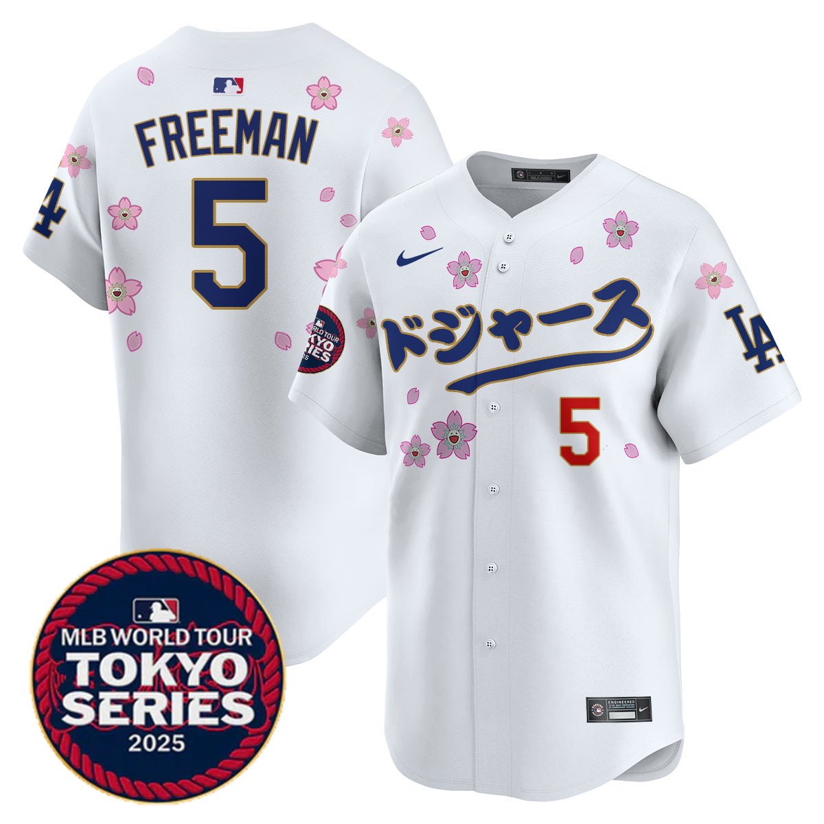 LAD Tokyo Series 2025 Vapor Limited Men Jersey N6 - Stitched