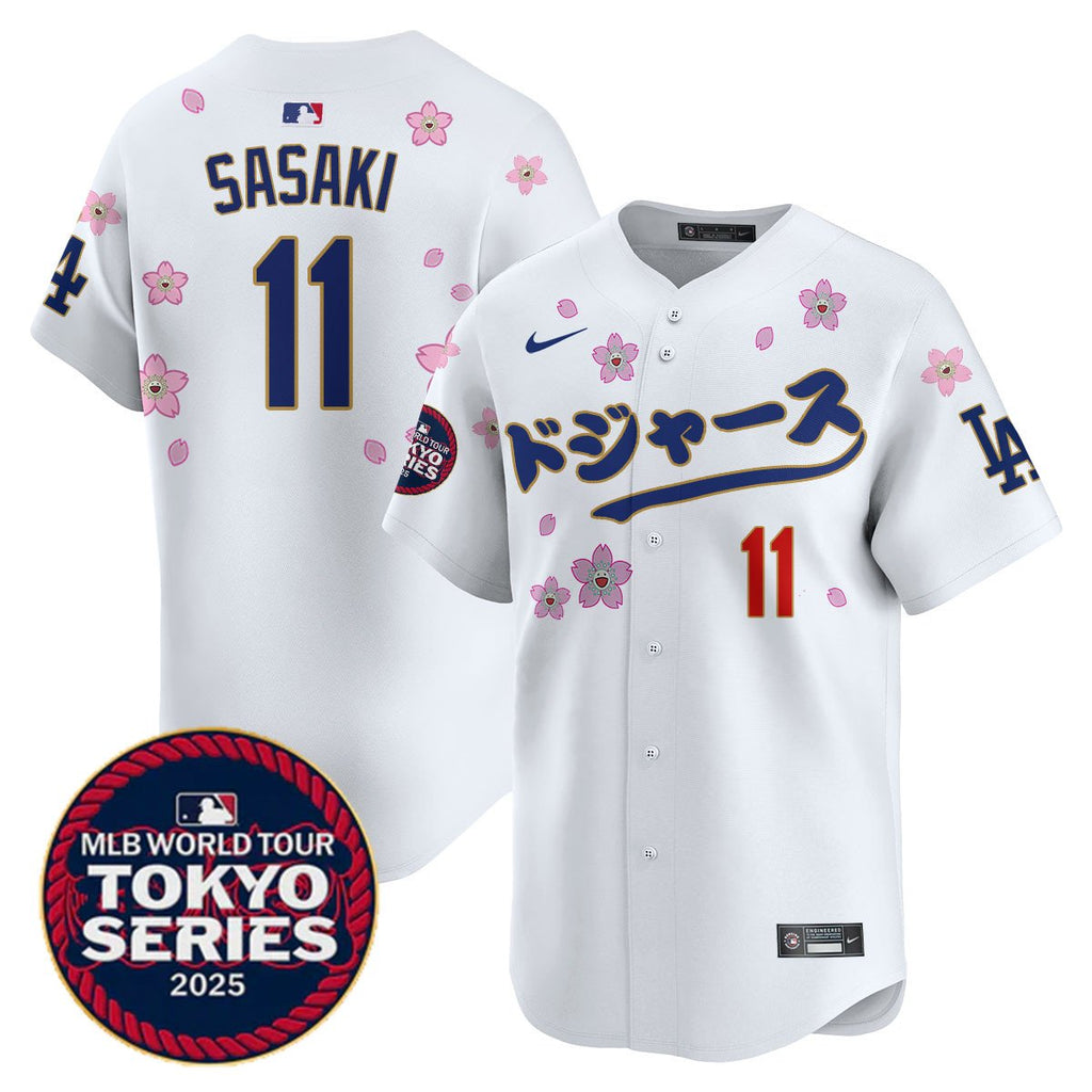 LAD Tokyo Series 2025 Vapor Limited Men Jersey N6 - Stitched