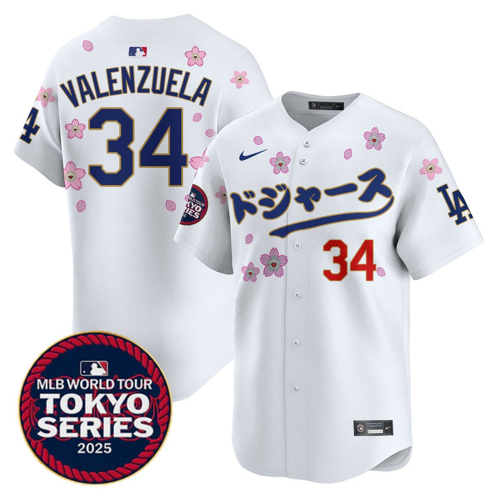 LAD Tokyo Series 2025 Vapor Limited Men Jersey N6 - Stitched