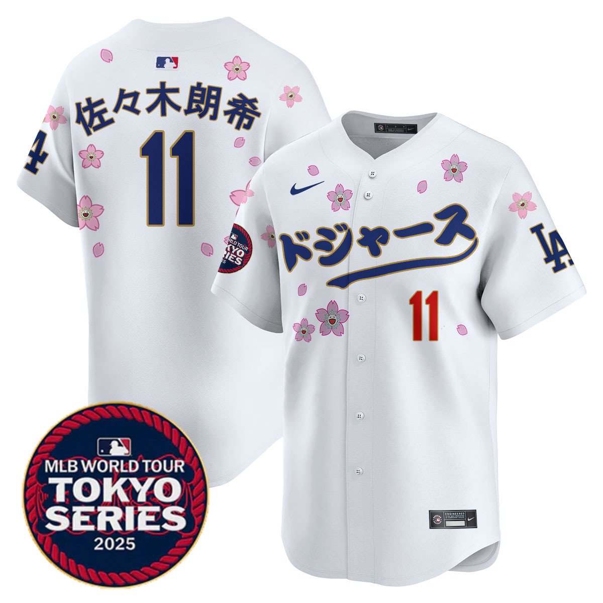 LAD Tokyo Series 2025 Vapor Limited Jersey N6 - Stitched