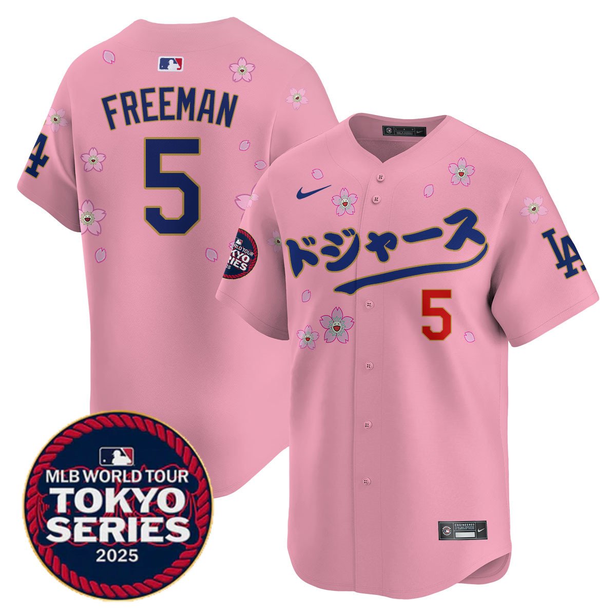 LAD Tokyo Series 2025 Vapor Limited Jersey N6 - Stitched