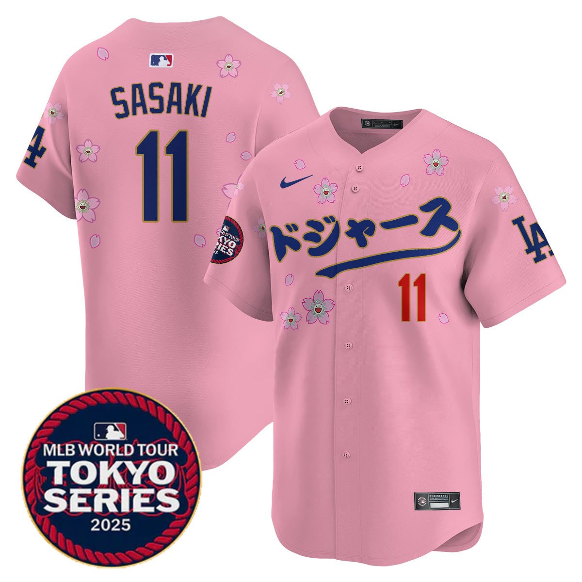 LAD Tokyo Series 2025 Vapor Limited Jersey N6 - Stitched