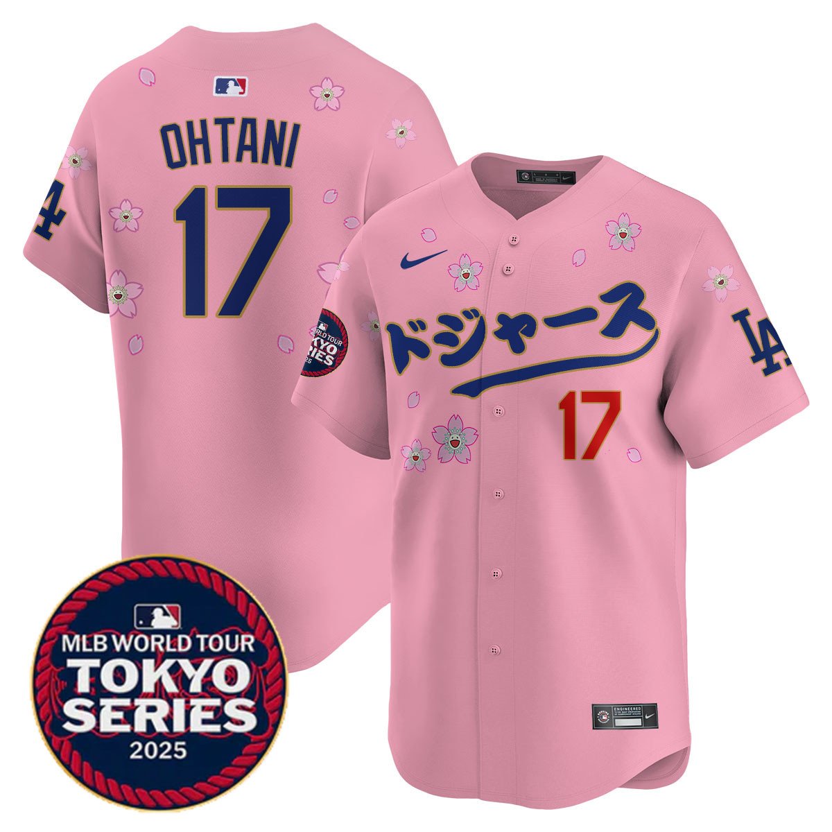 LAD Tokyo Series 2025 Vapor Limited Men Jersey N6 - Stitched