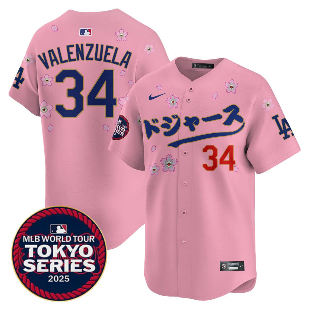 LAD Tokyo Series 2025 Vapor Limited Jersey N6 - Stitched