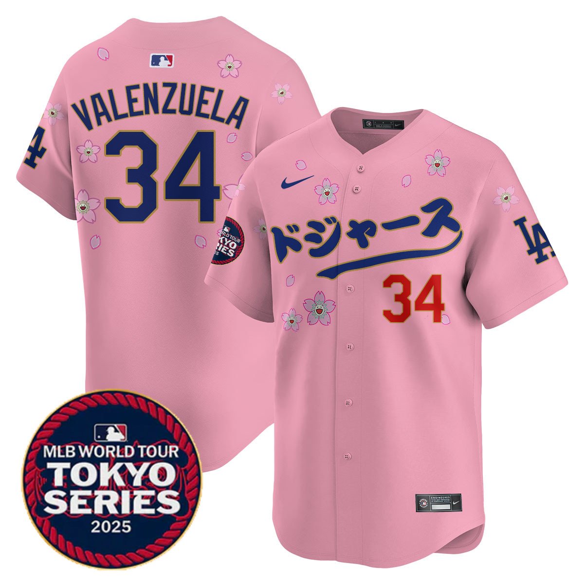 LAD Tokyo Series 2025 Vapor Limited Jersey N6 - Stitched
