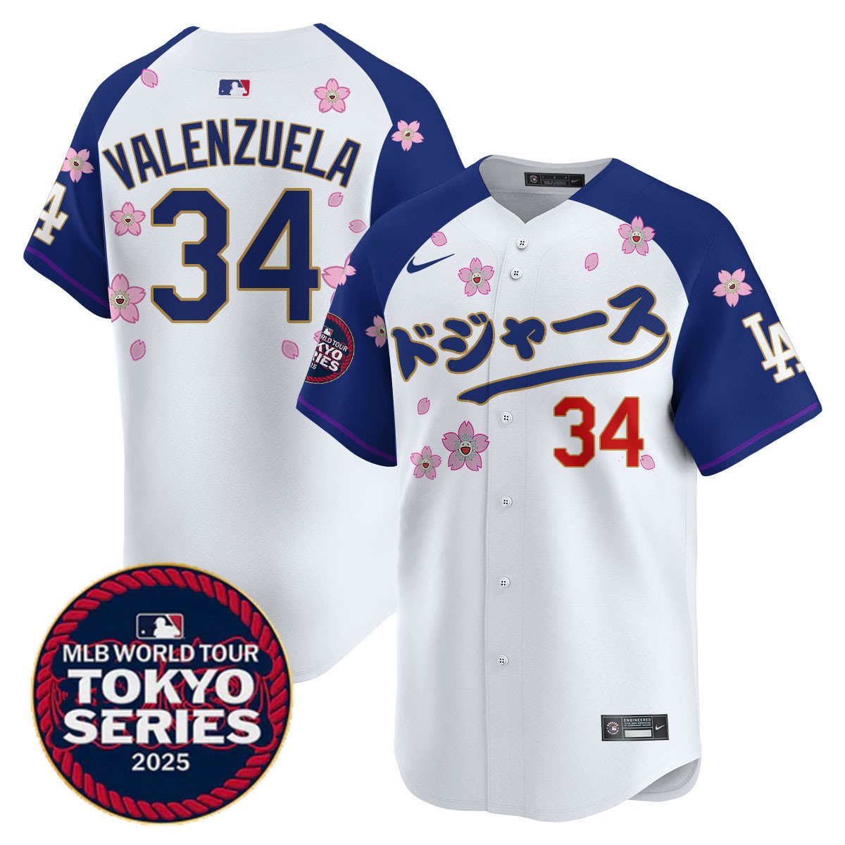 LAD Tokyo Series 2025 Vapor Limited Men Jersey N6 - Stitched