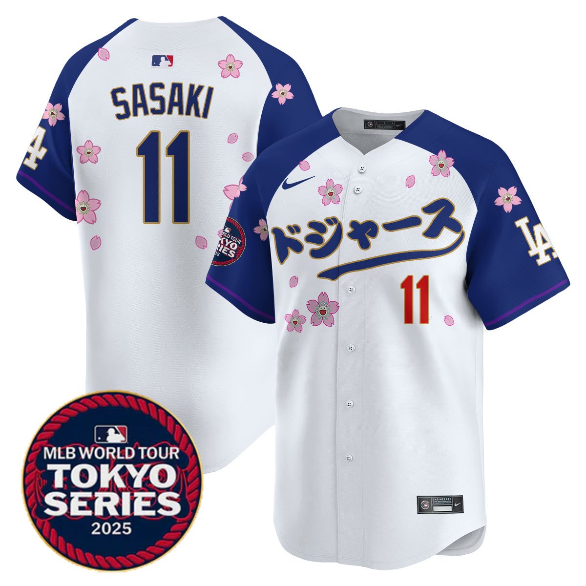 LAD Tokyo Series 2025 Vapor Limited Men Jersey N6 - Stitched