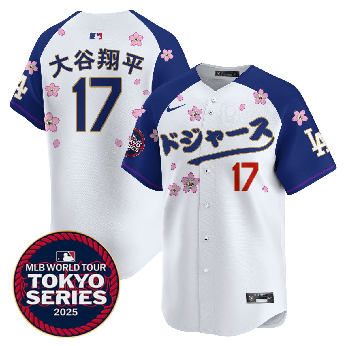 LAD Tokyo Series 2025 Vapor Limited Men Jersey N6 - Stitched