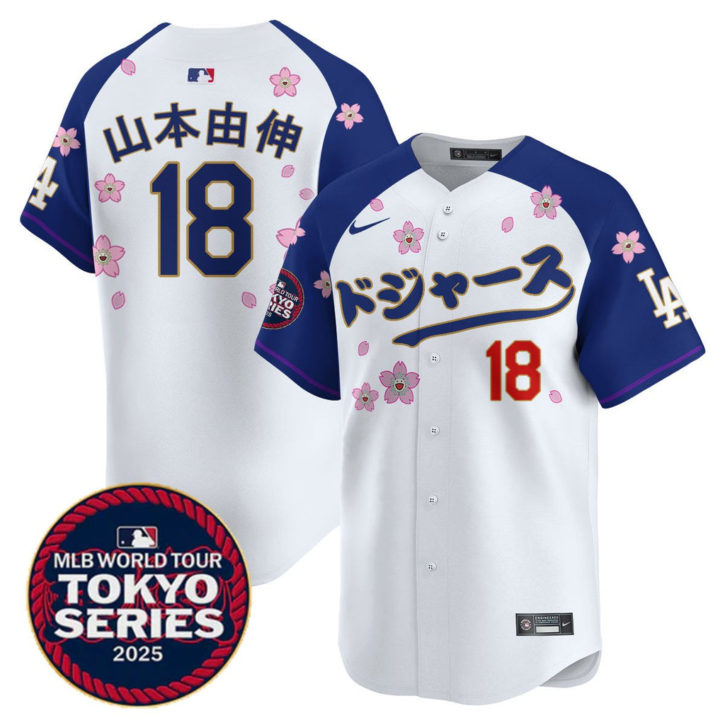 LAD Tokyo Series 2025 Vapor Limited Men Jersey N6 - Stitched