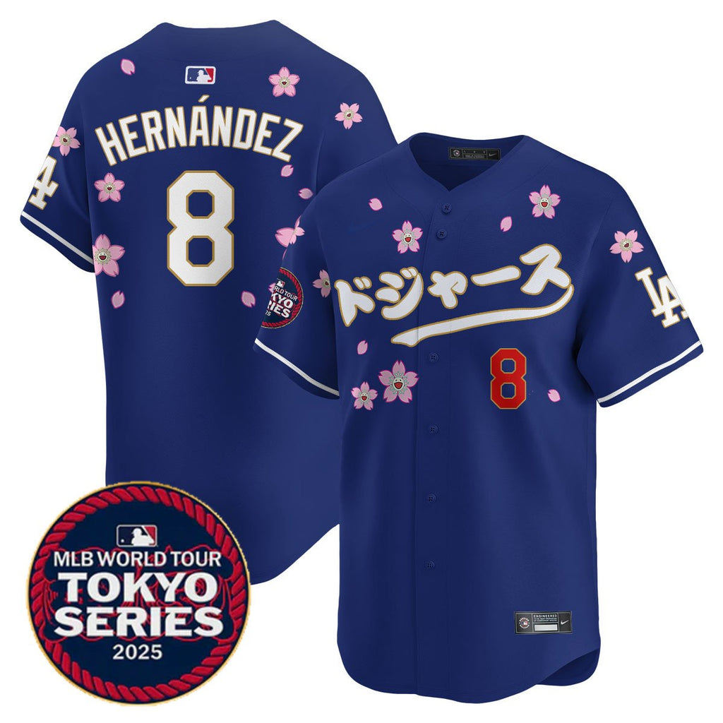 LAD Tokyo Series 2025 Vapor Limited Men Jersey N6 - Stitched