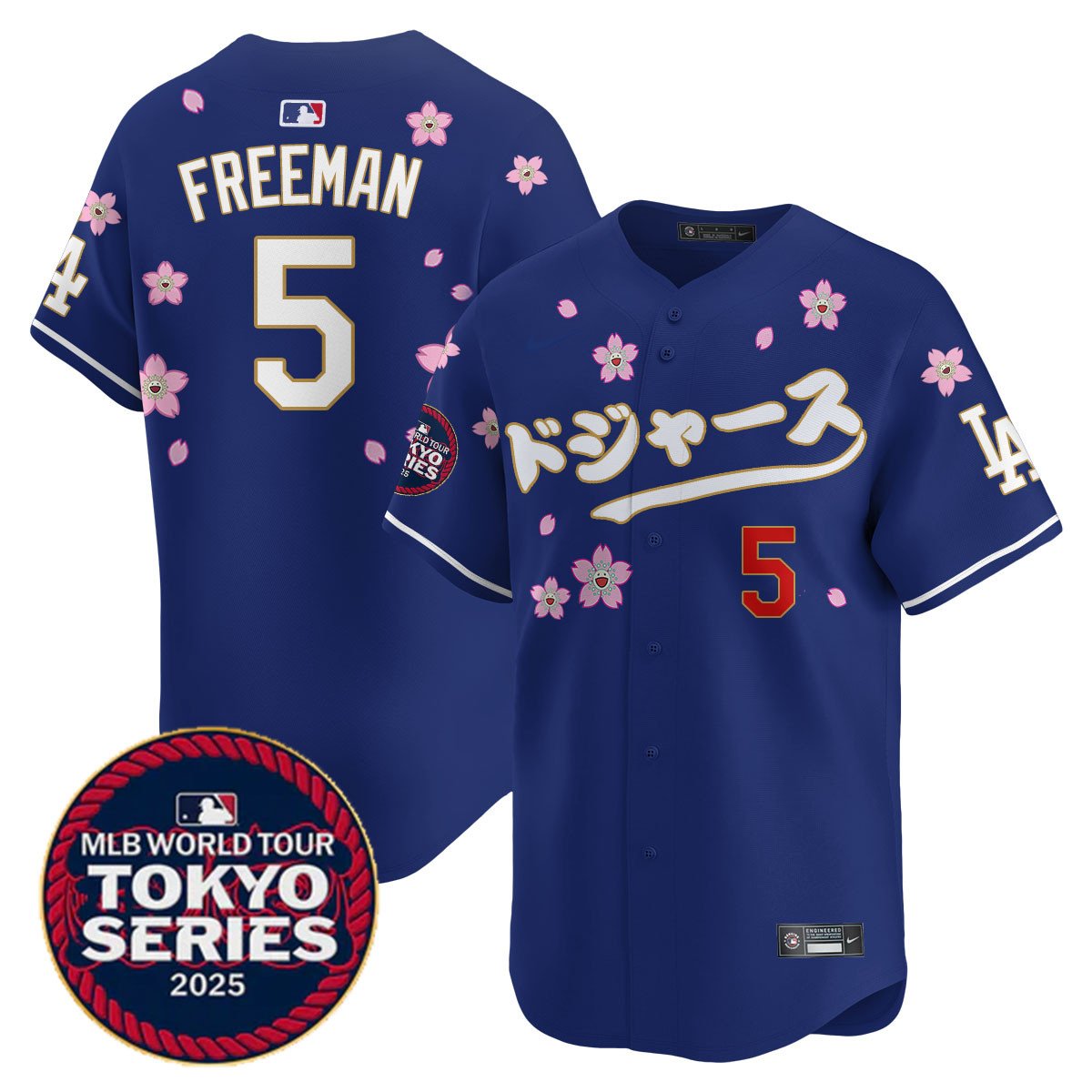 LAD Tokyo Series 2025 Vapor Limited Men Jersey N6 - Stitched