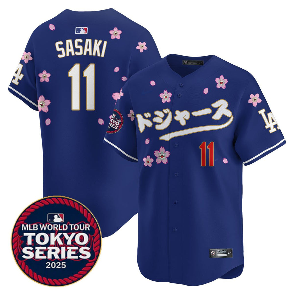 LAD Tokyo Series 2025 Vapor Limited Men Jersey N6 - Stitched