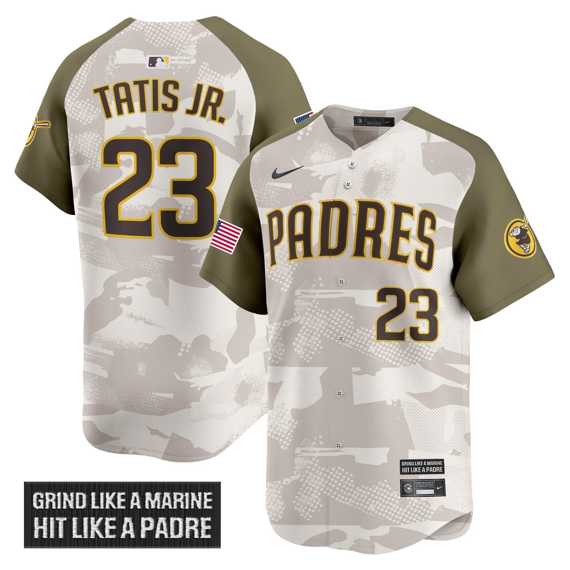 SD 2025 Armed Forces Day Vapor Premier Limited Jersey - All Stitched