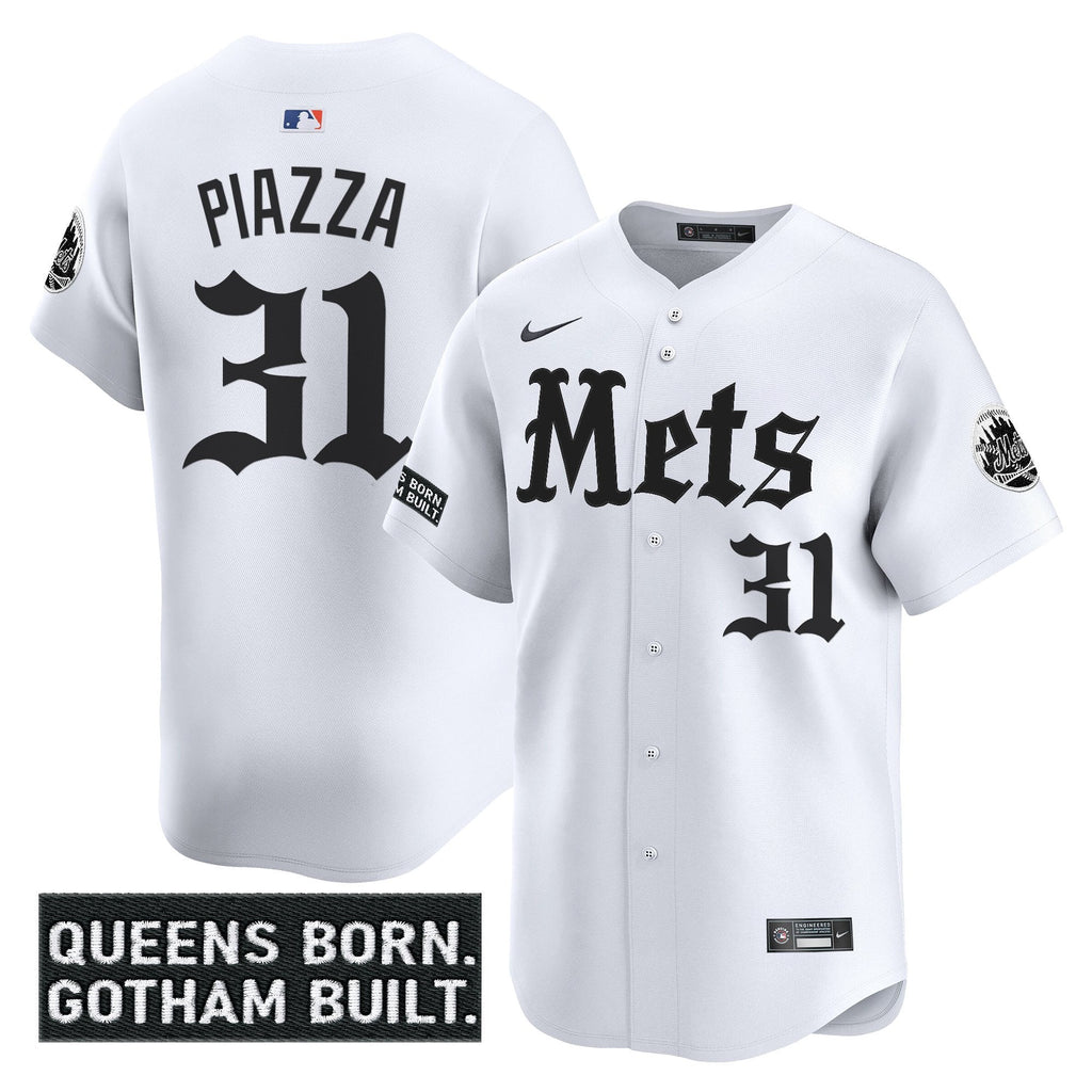 NYM 'Gotham Gothic Edition' Vapor Premier Limited Jersey - All Stitched