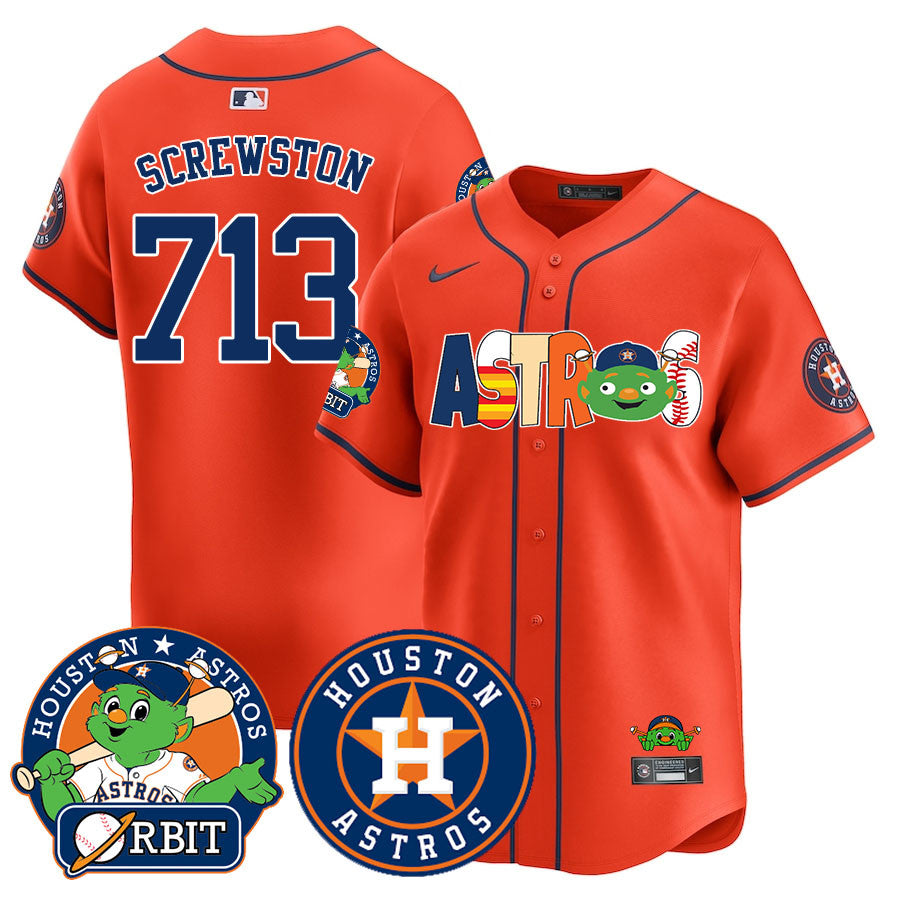 HOU Orbit Vapor Premier Jersey - All Stitched