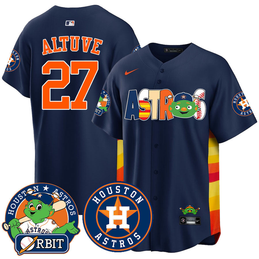 HOU Orbit Vapor Premier Jersey - All Stitched