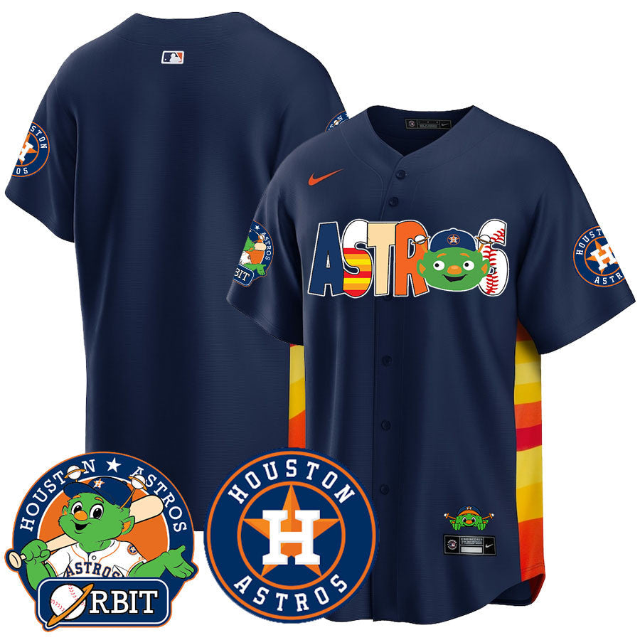 HOU Orbit Vapor Premier Jersey - All Stitched