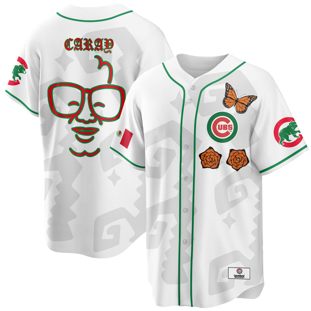 Men's Chicago Cubs "Xicago" Mexican Heritage Jersey - All Stitched