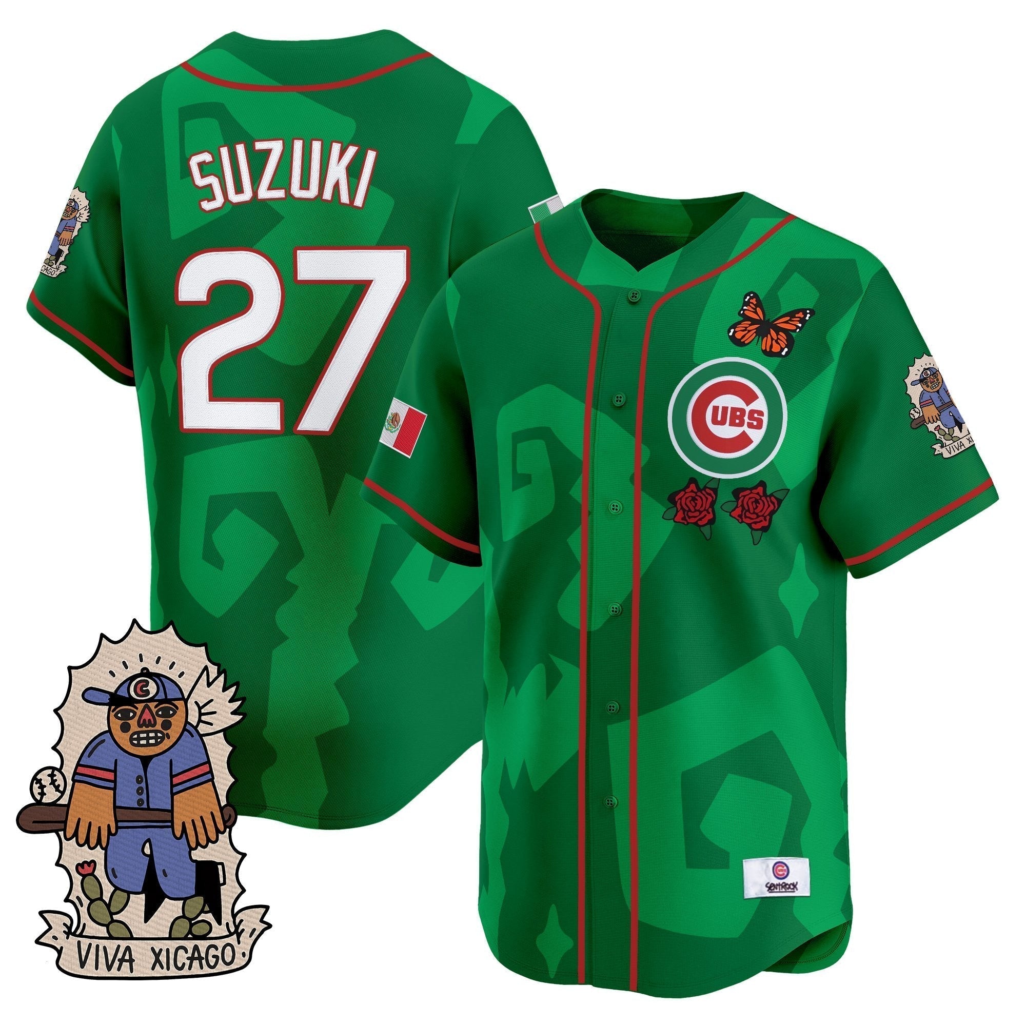 2025 CHC Mexican Heritage Vapor Premier Limited Jersey - Stitched