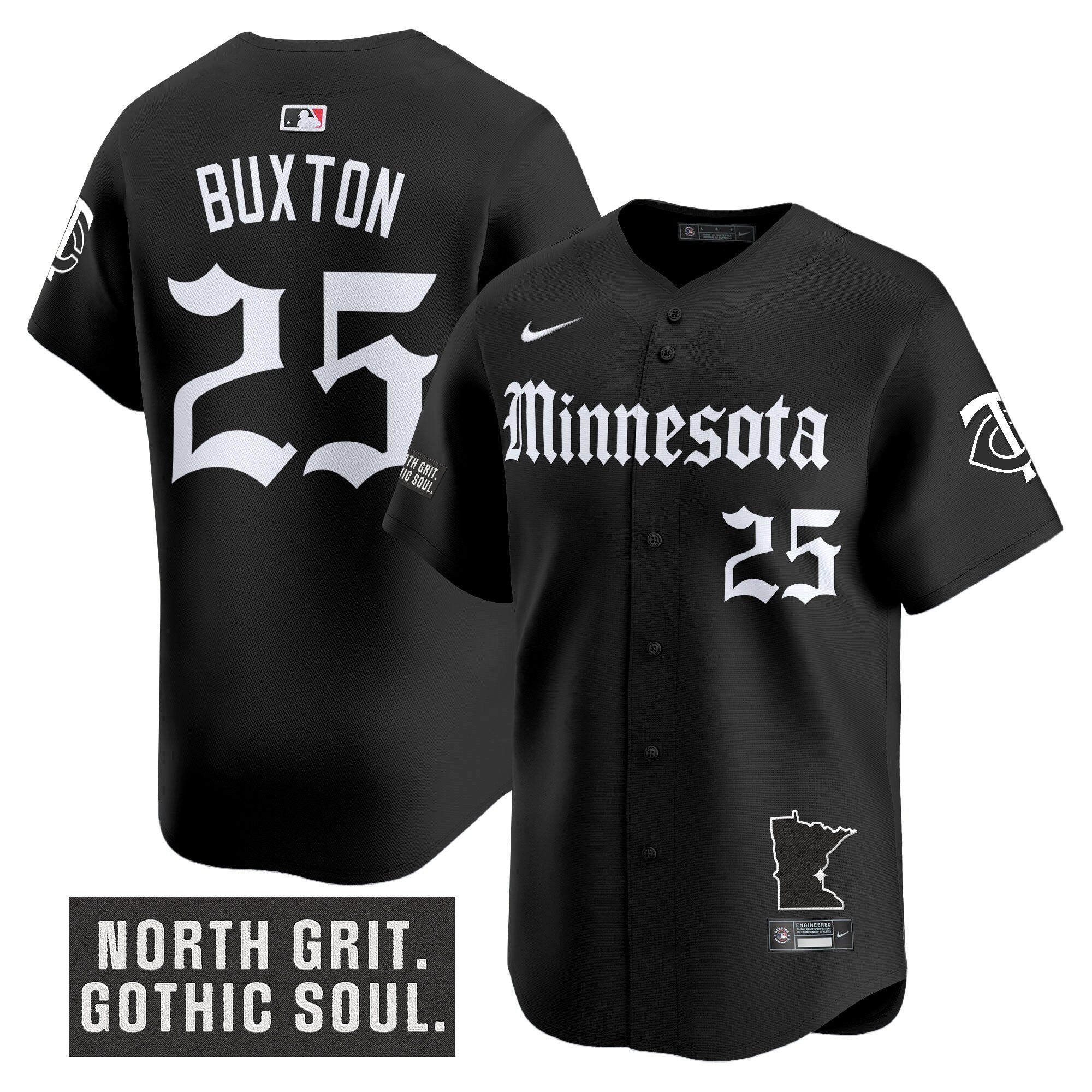 MIN 'Gothic North Edition' Vapor Premier Limited Jersey - All Stitched