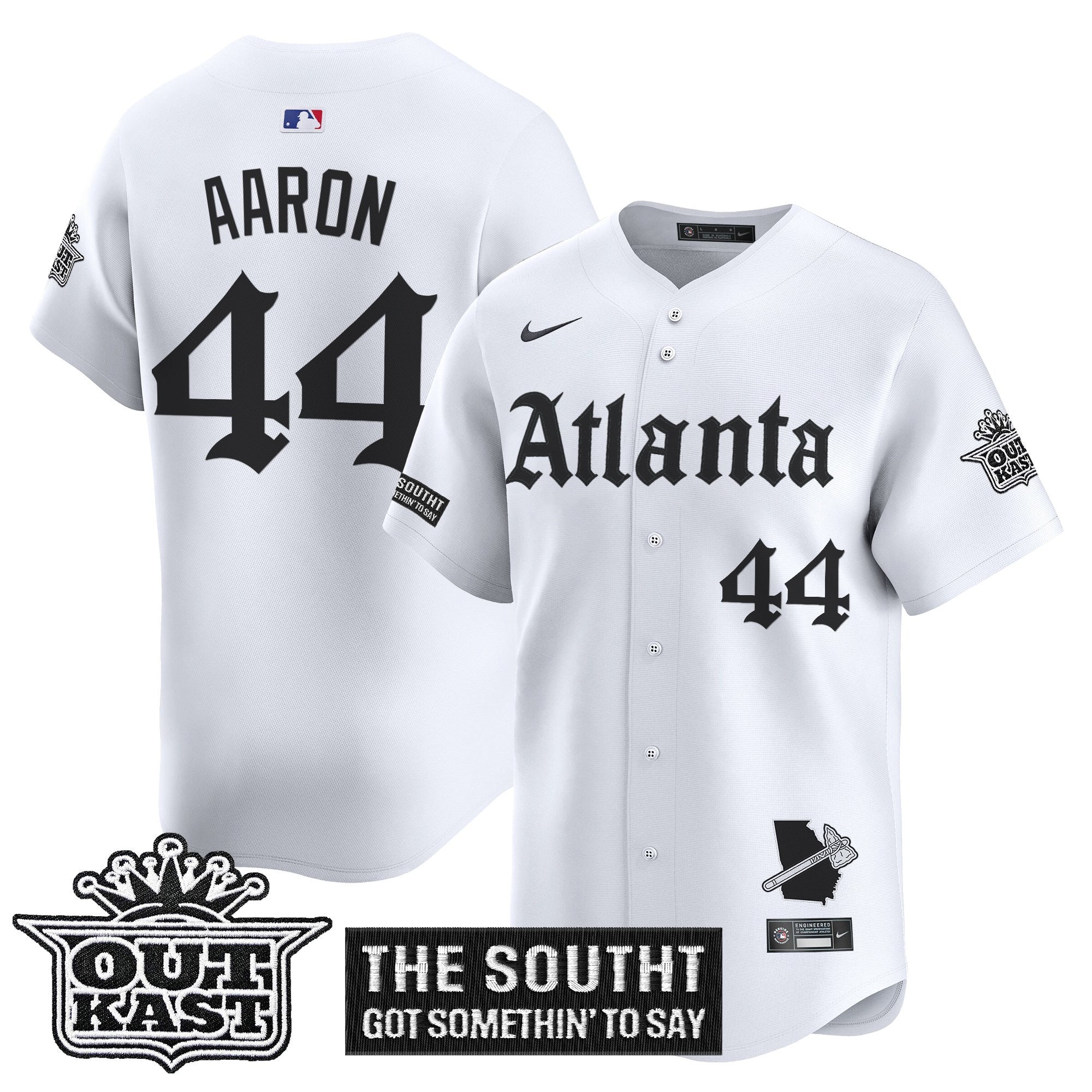 ATL 'Gothic South x Outkast Edition' Vapor Premier Limited Jersey - All Stitched