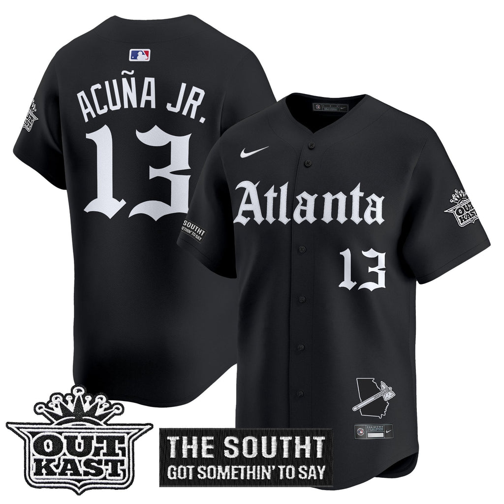 ATL 'Gothic South x Outkast Edition' Vapor Premier Limited Jersey - All Stitched
