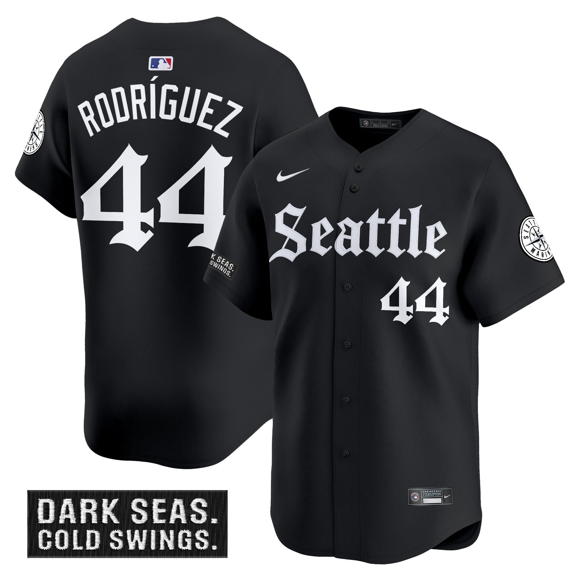 SEA 'Deep Sea Gothic Edition' Vapor Premier Limited Jersey - All Stitched