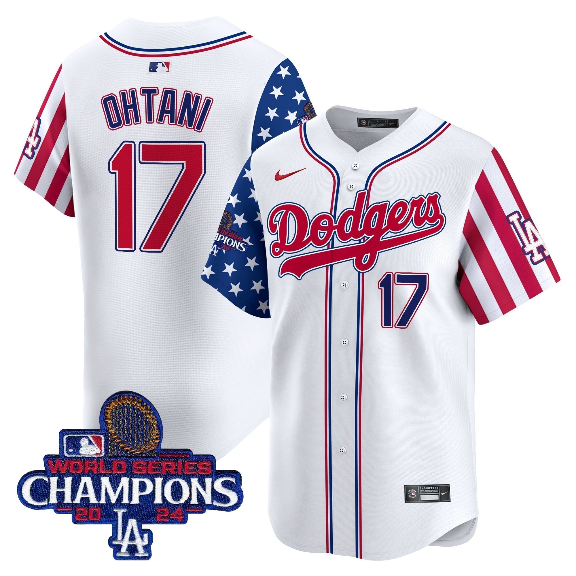 Dodgers 2025 Memorial Day Vapor Premier Limited Jersey - All Stitched