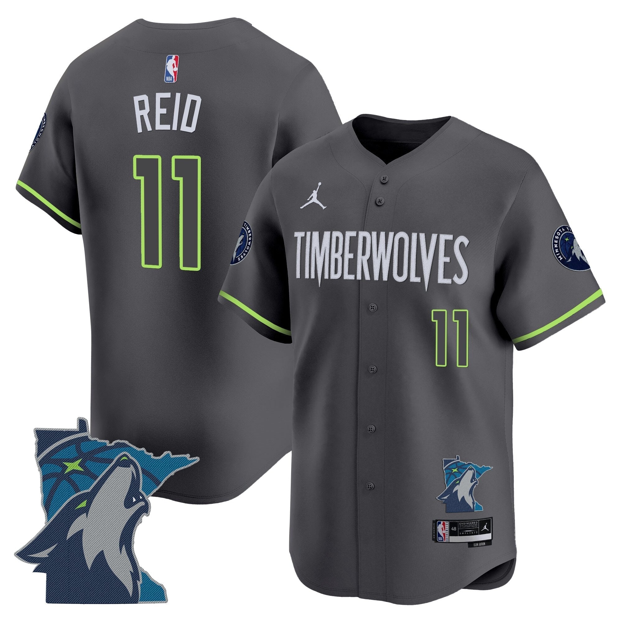 MIN 2025 Vapor Baseball Jersey - All Stitched