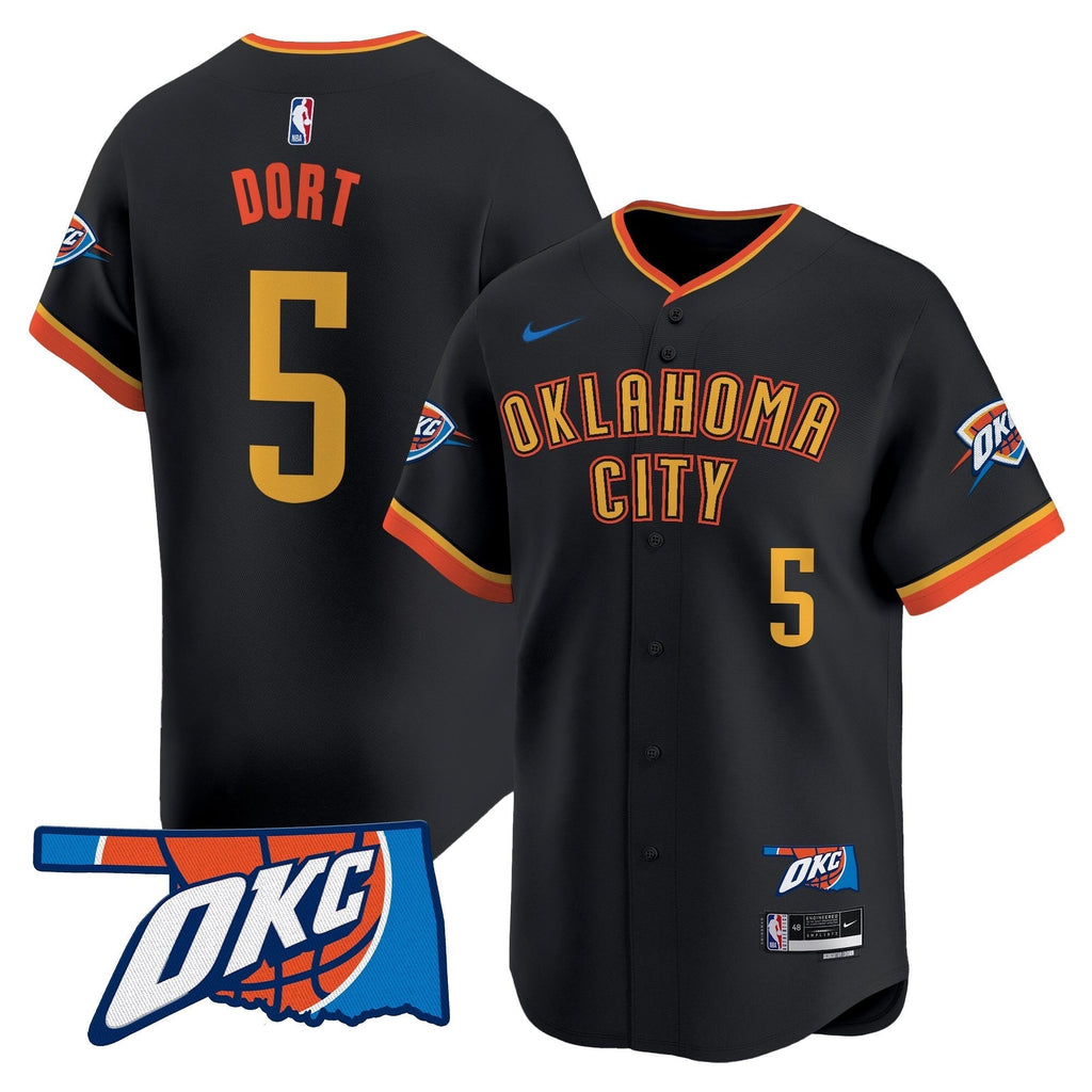 OKC Vapor Baseball Jersey - All Stitched