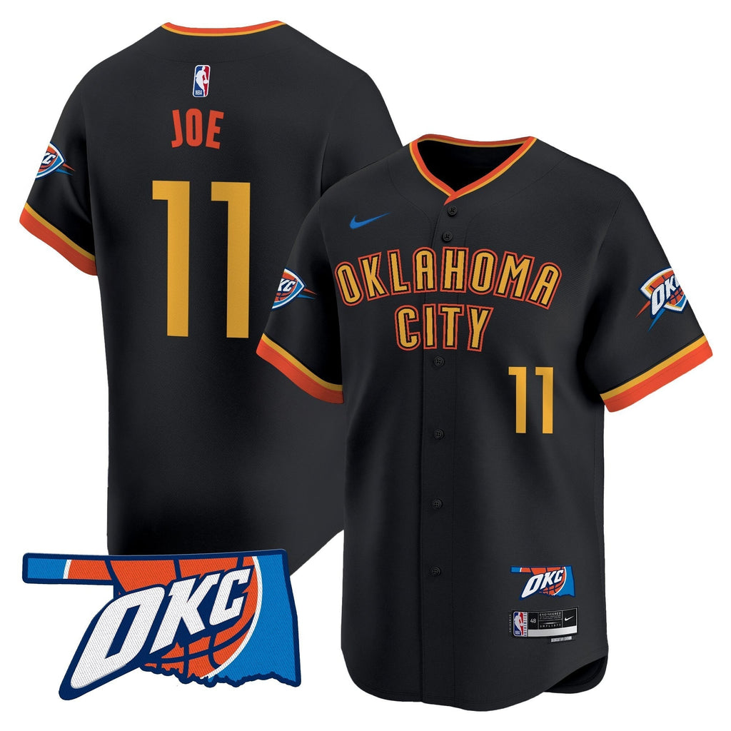 OKC Vapor Baseball Jersey - All Stitched