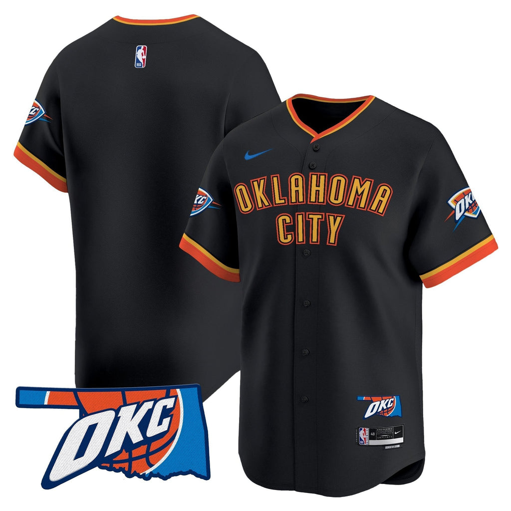 OKC Vapor Baseball Jersey - All Stitched