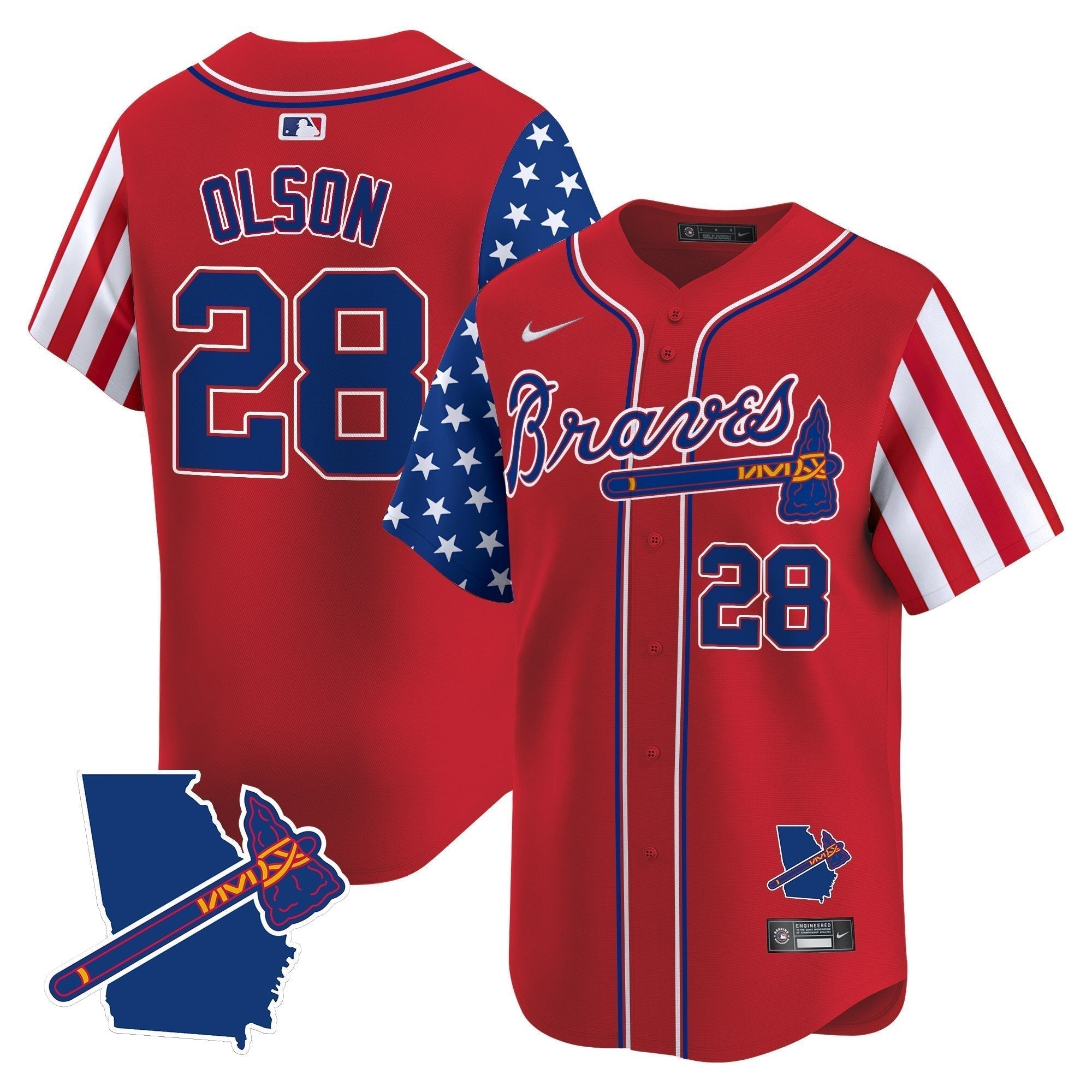 ATL 2025 Memorial Day Vapor Premier Limited Jersey - All Stitched