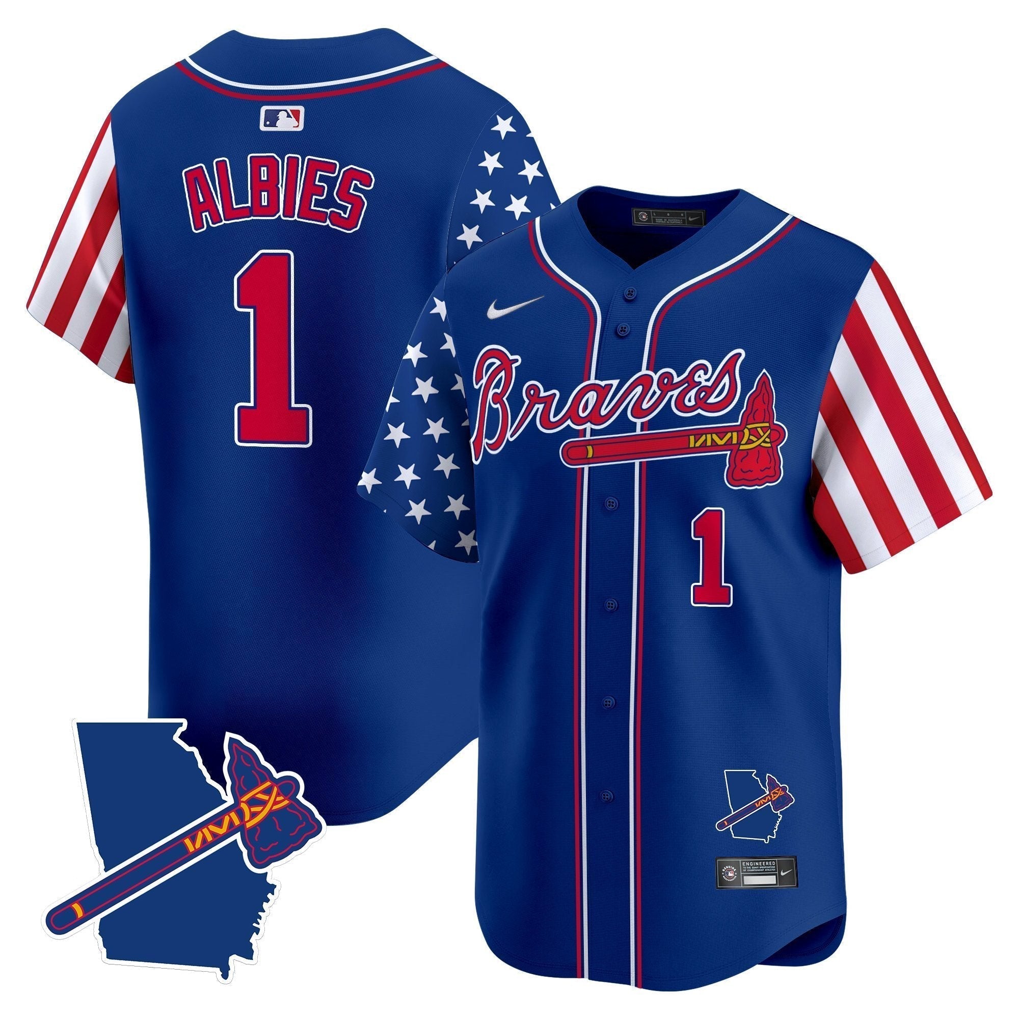 ATL 2025 Memorial Day Vapor Premier Limited Jersey - All Stitched